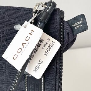 Vintage Coach Signature Skinny Wristlet